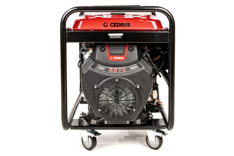 Agregat trójfazowy Cedrus AG10E-3F 10000 W Rato 670 cm³, zdjęcie 2