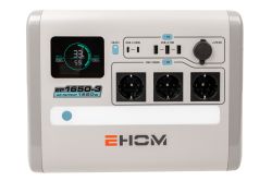 Stacja zasilająca Ehom Loncin EP1650-3 1650 VA 1024 Wh, zdjęcie 2