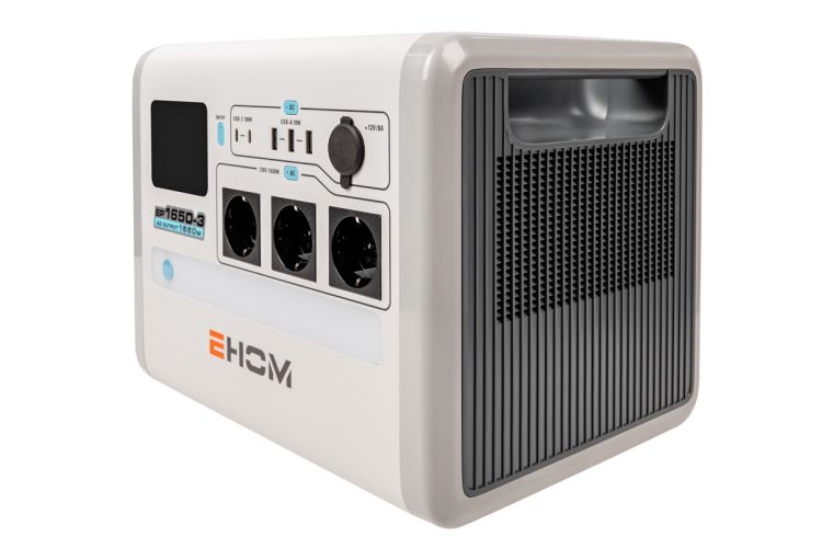 Stacja zasilająca Ehom Loncin EP1650-3 1650 VA 1024 Wh, zdjęcie 3