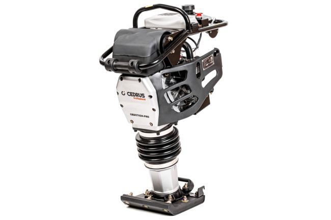 Przejdź do produktu Cedrus CEDST82H-PRO ST82H-PRO stopa wibracyjna ubijak skoczek Honda GXR120 121 cm3 2,7 kW