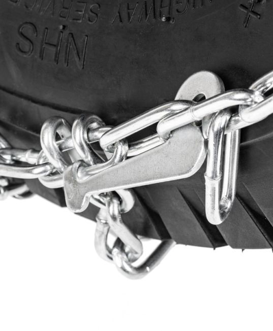 Przejdź do produktu Cedrus ACC0197 łańcuchy śniegowe 18x6.5x8 na koła zestaw 2szt. do traktorków quadów przyczepek