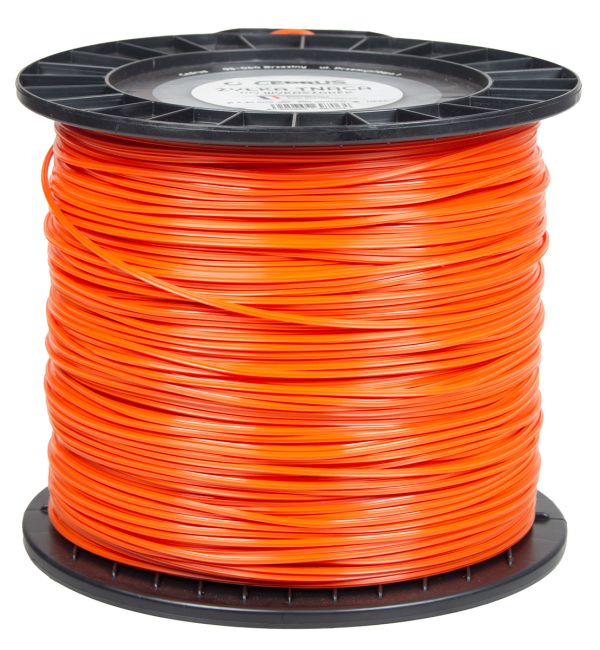 Przejdź do produktu Żyłka tnąca gwiazdka Cedrus DBPLCEDBD23/24HO 2,4 mm x 400 m, pomarańczowa