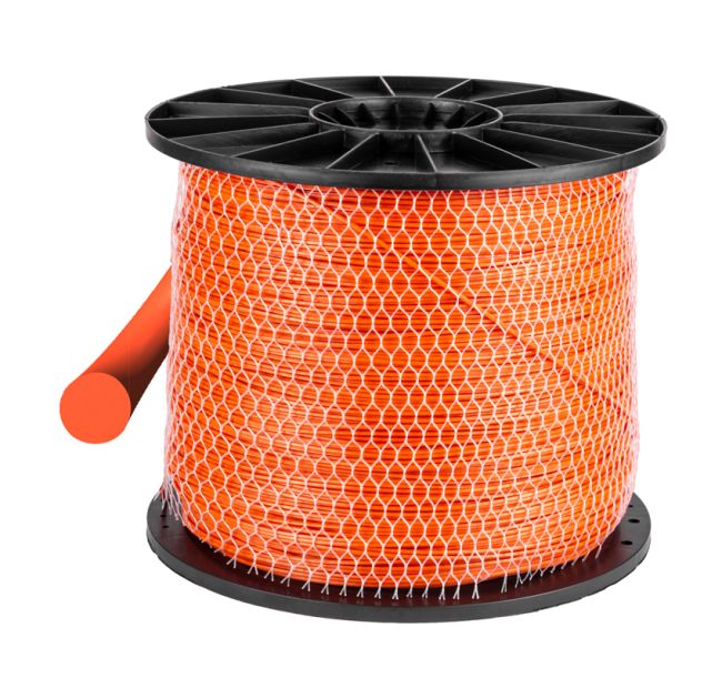 Przejdź do produktu Żyłka tnąca okrągła Cedrus DBPLCEDBD23/04RO 2,4 mm x 400 m, pomarańczowa