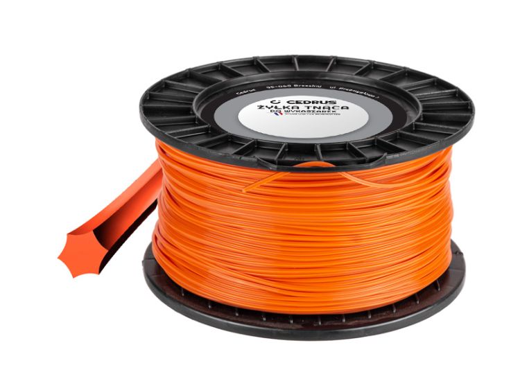 Żyłka tnąca Cedrus IN005169 2,7 mm 213 m gwiazdka