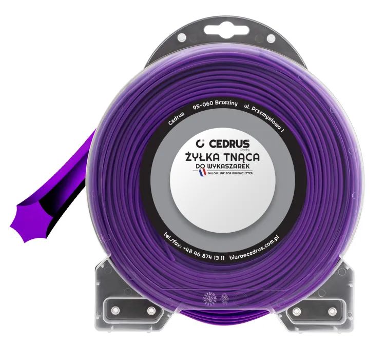 Żyłka tnąca Cedrus IN005297 3,0 mm 15 m gwiazdka blister