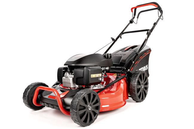 Przejdź do produktu Cedrus KS53S-H CEDKS53S-H kosiarka spalinowa 53 cm z napędem mielenie wyrzut boczny silnik Honda 201 cm3