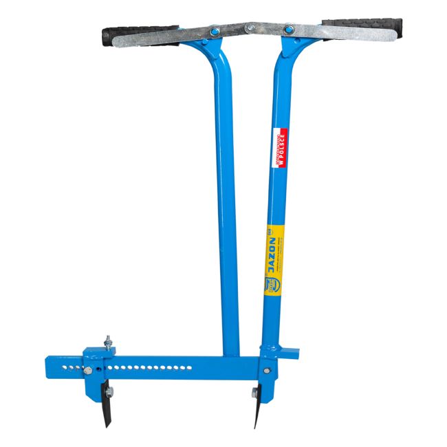 Przejdź do produktu Jazon IB25 imak brukarski do wyciągania kostki brukowej i płytek chodnikowych, szerokość 8-26 cm, wyposażony w dwa wymienne ostrza