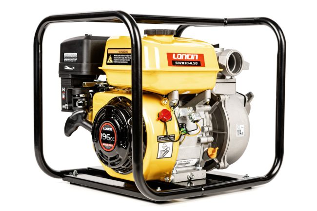 Przejdź do produktu Loncin LC50ZB30-4.5Q pompa spalinowa do wody czystej 196cm³ 500l/min Cedrus