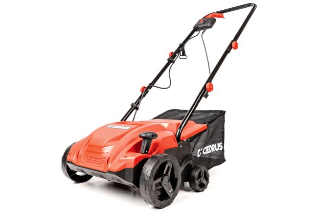 Przejdź do produktu Cedrus CEDWE32 WE32 wertykulator elektryczny 1500W szerokość 32 cm kosz 30L aerator