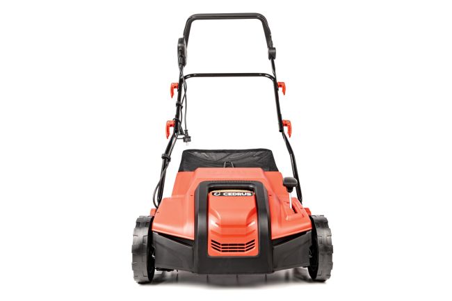 Przejdź do produktu Cedrus CEDWE38 WE38 wertykulator elektryczny 1800W szerokość 38 cm kosz 45L aerator 16 noży