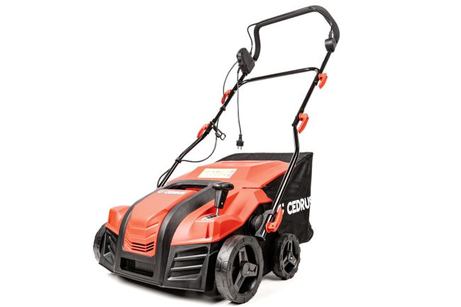 Przejdź do produktu Cedrus CEDWE40 WE40 wertykulator elektryczny 2000W szerokość 40 cm kosz 55L aerator