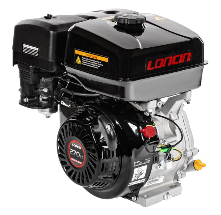 Silnik Loncin G270F-A wał 25x60 mm 270 cm³ 6 kW