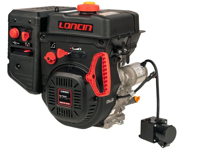 Przejdź do produktu Loncin LC185FDS silnik wał poziomy stożkowy typ A5 25x85 mm 375 cm³ 7,8 kW brak filtra rozrusznik ręczny i elektryczny