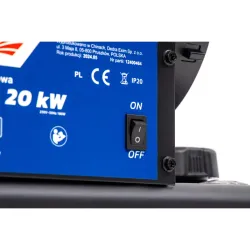 Nagrzewnica olejowa Dedra DED9950A 20 kW z termostatem 19 l, zdjęcie 6