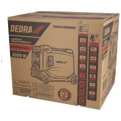 Agregat inwertorowy Dedra DEGA4000K 3,0 3,3 kW rozrusznik, zdjęcie 3