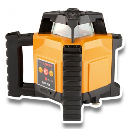 Przejdź do produktu Lamigo Spin 305 136002 niwelator rotacyjny laserowy + statyw ST140 + łata LTL35, ZESTAW