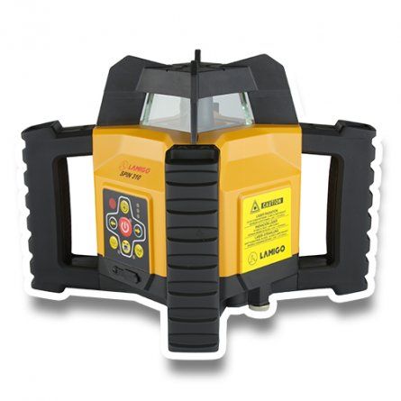 Przejdź do produktu Lamigo Spin 310 136041 niwelator rotacyjny laserowy + statyw ST140 + łata LTL24, ZESTAW