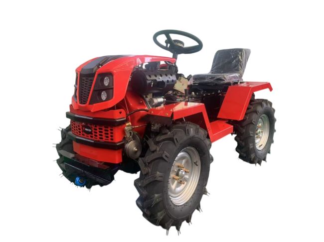 Przejdź do produktu MasterCut MC1800G traktorek spalinowy Farmix 1800 Benzyna 18 KM 4x4 mocny mini traktor do prac rolniczych, ogrodowych i transportu materiałów na działce