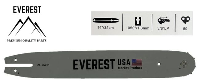Przejdź do produktu PROWADNICA 14" 3/8LP 1,3mm 50ogn. EVEREST
