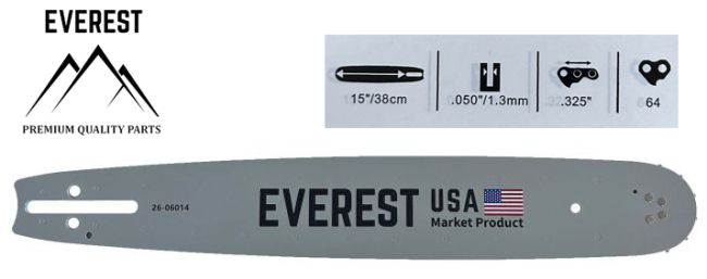 Przejdź do produktu PROWADNICA 15".325 1,3mm 64ogn. EVEREST