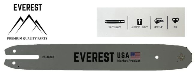 Przejdź do produktu PROWADNICA 14" 3/8LP 1,3mm 50ogn. EVEREST