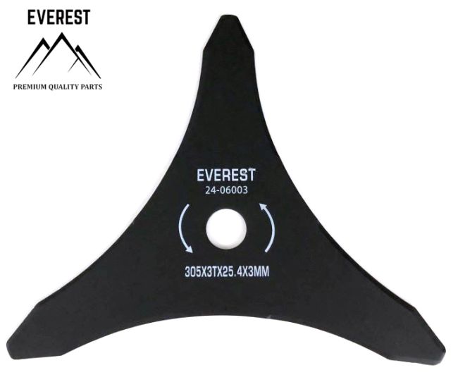 Przejdź do produktu TARCZA TNĄCA UNIWERSALNA 3 ZĘBY ŚREDNICA OTWORU 25,4mm SZEROKOŚĆ 305mm GRUBOŚĆ 3mm EVEREST