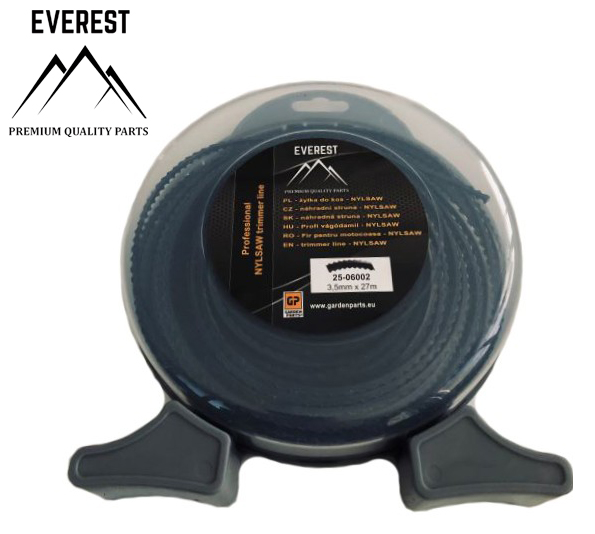 Żyłka tnąca Nylsaw 3,50 mm 27 m Everest