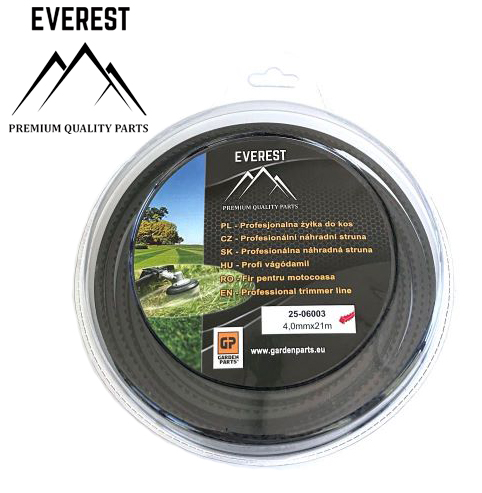 Żyłka tnąca Nylsaw 4,00 mm 21 m Everest