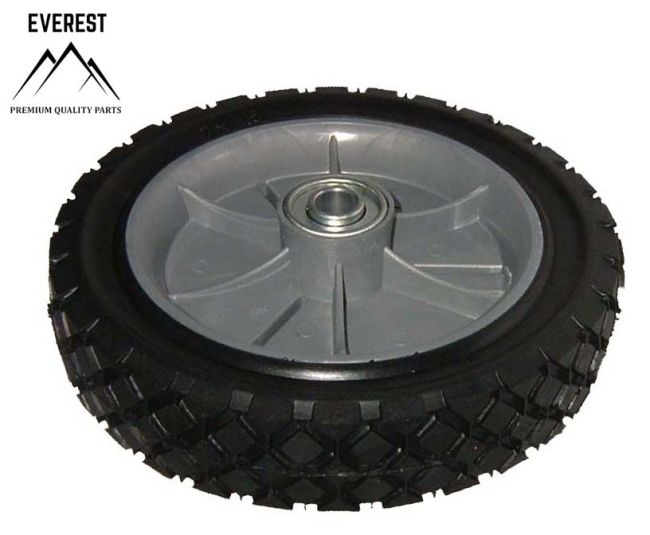 Przejdź do produktu KOŁO UNIWERSALNE 150mm PLASTIKOWE ŁOŻYSKOWANE OPONA GUMOWA EVEREST