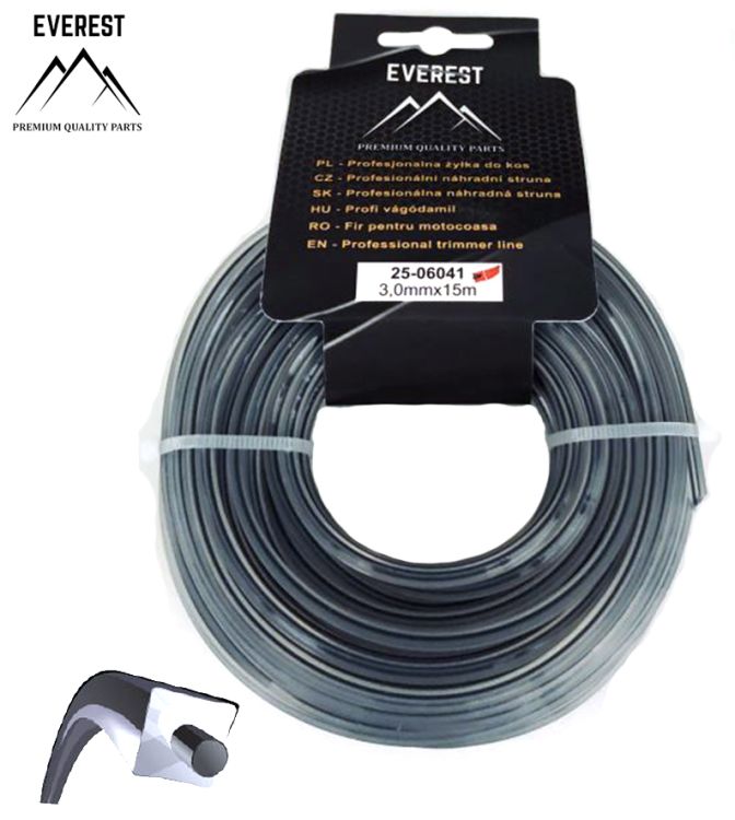 Żyłka tnąca Dual Power Line 3 mm 15 m Everest
