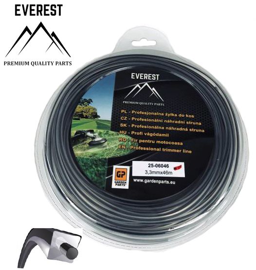 Przejdź do produktu ŻYŁKA TNĄCA DUAL POWER LINE 3,30mm 46M EVEREST