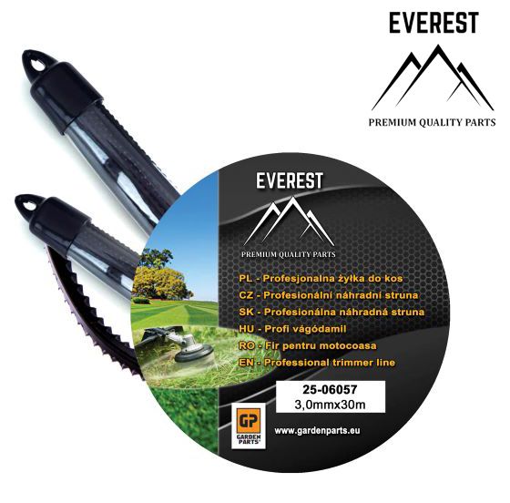 Przejdź do produktu ŻYŁKA TNĄCA SAW LINE 3,0mm 50szt. 30cm EVEREST