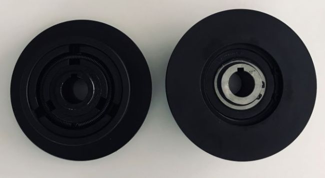 Przejdź do produktu SPRZĘGŁO ODŚRODKOWE ZAGĘSZCZARKI WAŁEK 25,4mm PASEK 13mm