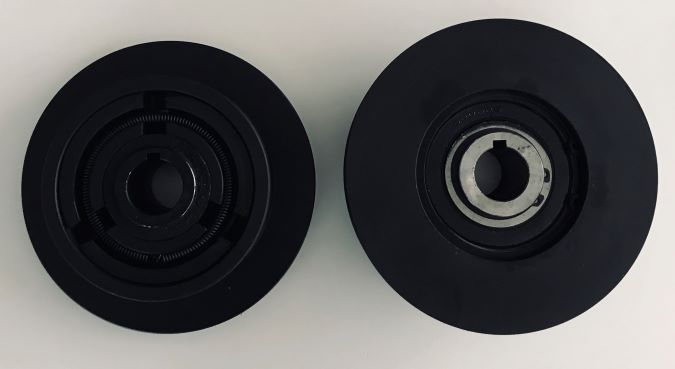 Sprzęgło odśrodkowe zagęszczarki wałek 25,4 mm pasek 13 mm