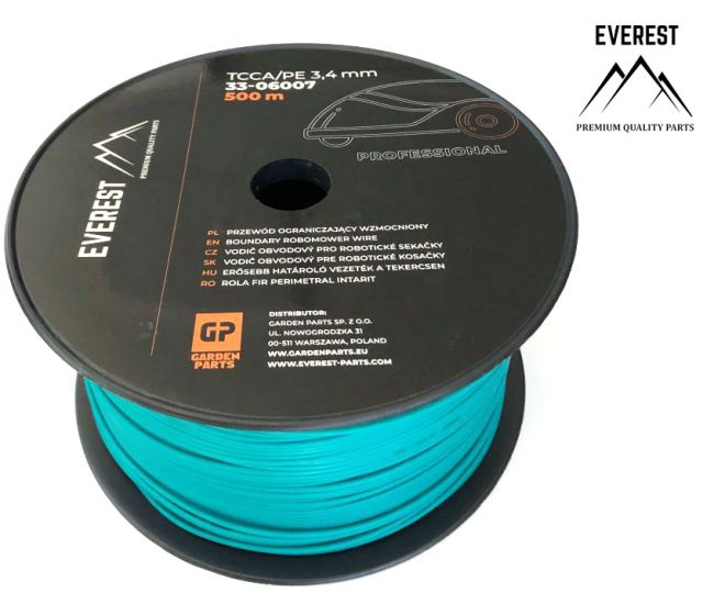 Przejdź do produktu PRZEWÓD OGRANICZAJĄCY WZMOCNIONY TCCA/PE 3,4mm 500m EVEREST