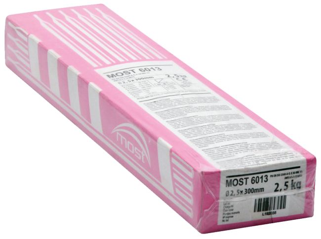 Przejdź do produktu Elektrody EN6013 2.5 opk. 2,5kg