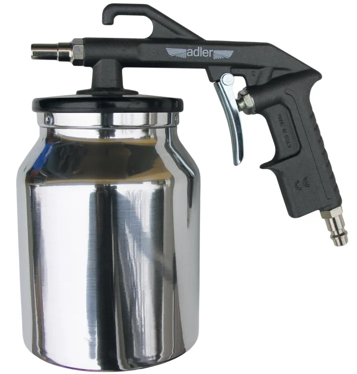 Pistolet do baranka antykorozyjnego ze zbiornikiem
