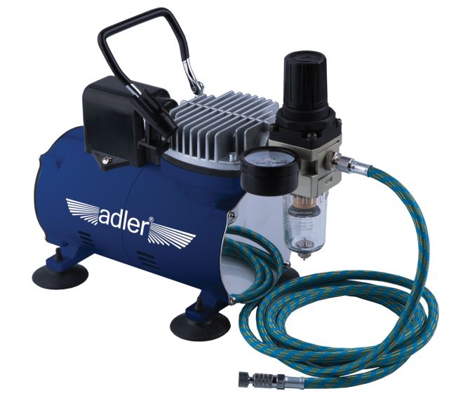 Przejdź do produktu Mini kompresor modelarski AD-4001