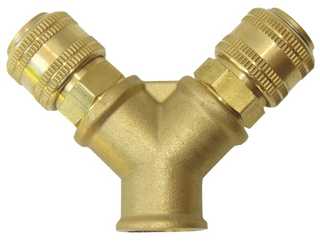 Przejdź do produktu Dwójnik 1/2" mosiężny