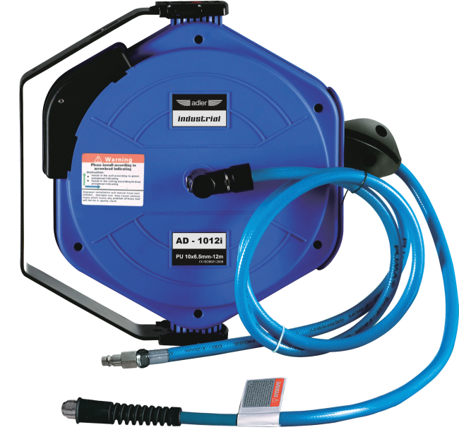 Przejdź do produktu Zwijadło PU 10x6,5-12m ADLER INDUSTRIAL AD-1012i