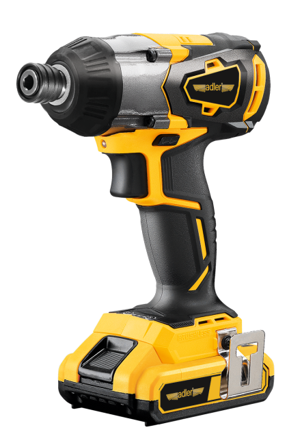 Przejdź do produktu Akumulatorowy wkrętak udarowy 280Nm w zestawie z akumulatorem i ładowarką AKU-280W/20V-2Ah