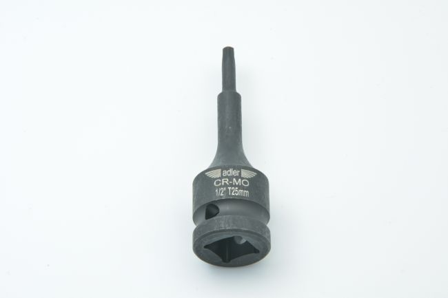 Przejdź do produktu Nasadka udarowa trzpieniowa CR-Mo 1/2" TORX T25