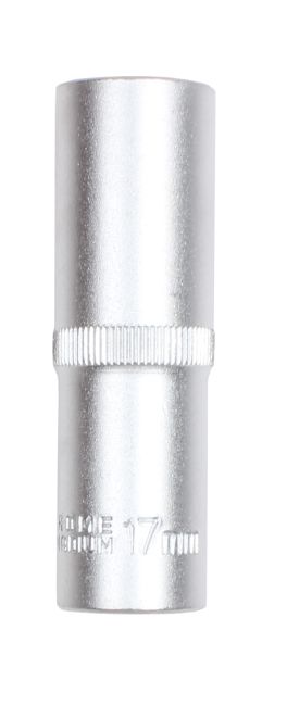 Przejdź do produktu Nasadka długa Cr-V 1/2" 17mm