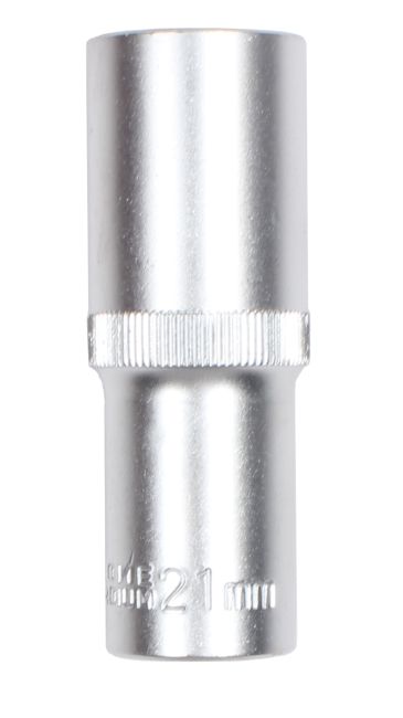 Przejdź do produktu Nasadka długa Cr-V 1/2" 21mm