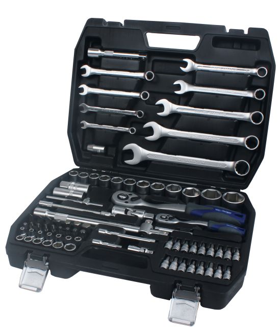Przejdź do produktu Zestaw - Klucze nasadowe Cr-V 1/4" 1/2" - 82 elementy