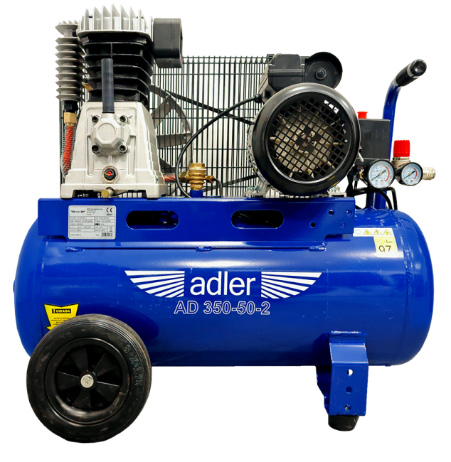 Przejdź do produktu Sprężarka powietrza ADLER AD350-50-2 230V