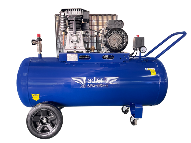 Przejdź do produktu Sprężarka powietrza ADLER AD400-150-3 230V