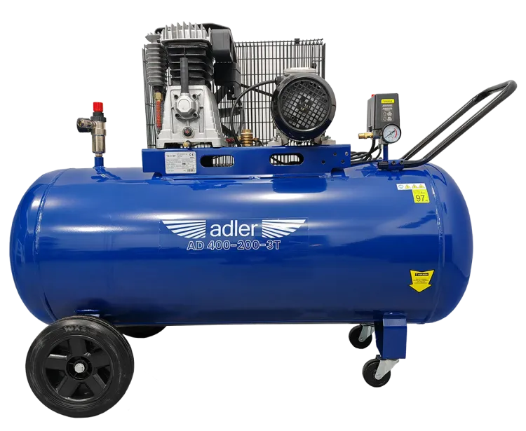 Kompresor olejowy Adler AD400-200-3T 400V 10 bar