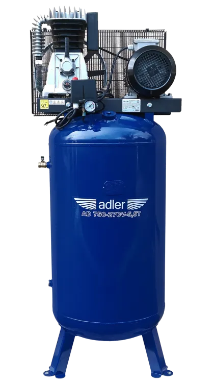 Kompresor pionowy Adler AD750-270V-5,5T 400V 270 l