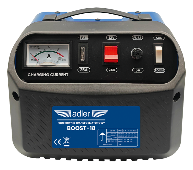 Przejdź do produktu Prostownik transformatorowy BOOST-18